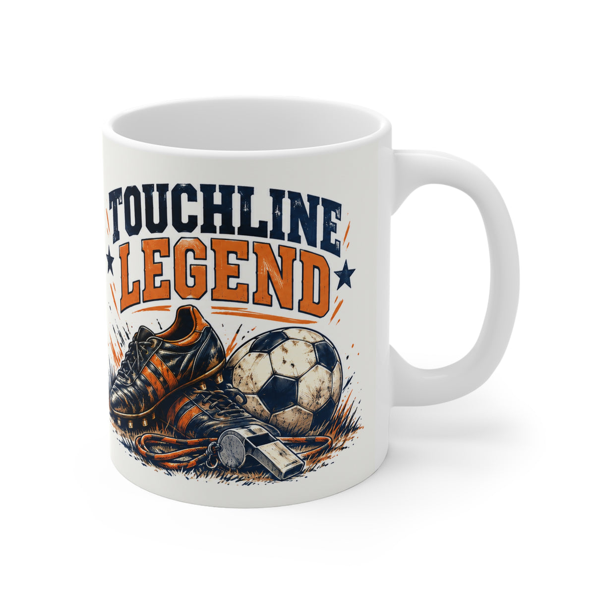 Touchline Legend | Football Coach Coffee Cup Gift (11oz)