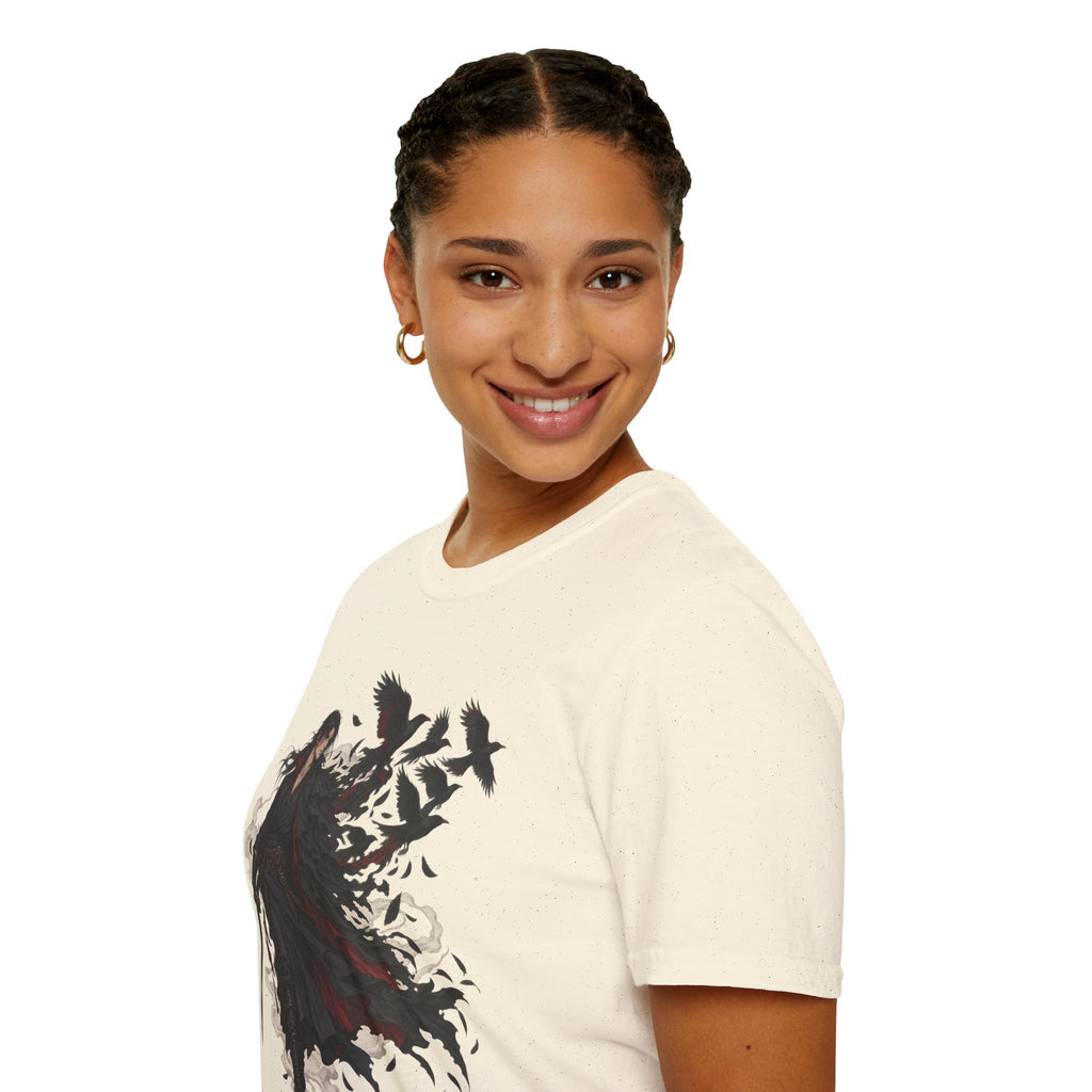 Dark Samurai | Raven Warrior Spirit | Graphic T Shirt