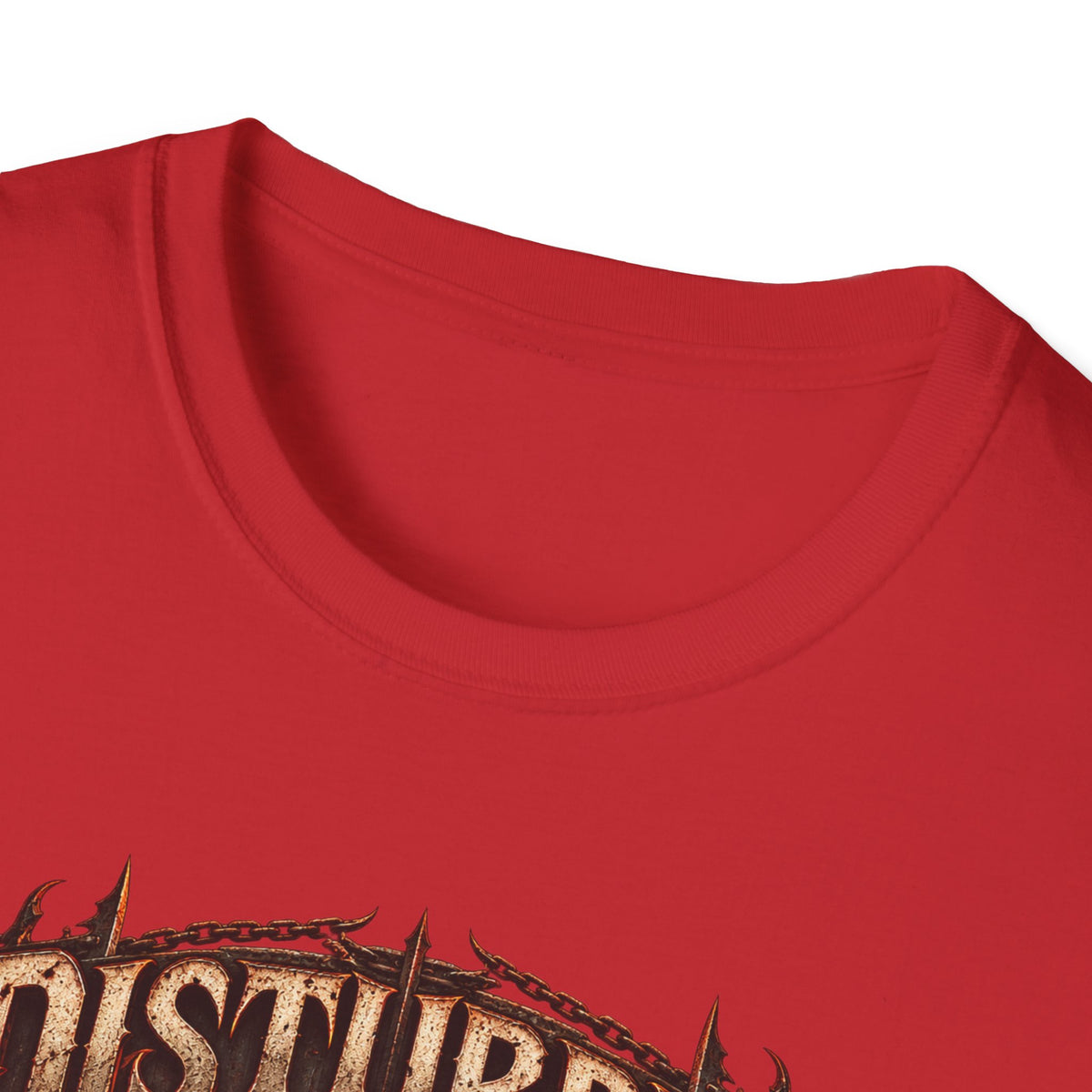 Disturbed | The Guy | Flaming Heavy Metal Band T-Shirt