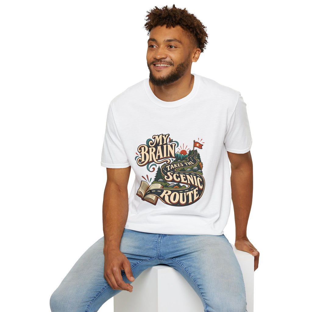 The Scenic Route | A Beautifully Different Mind | Neurodivergent Shirt