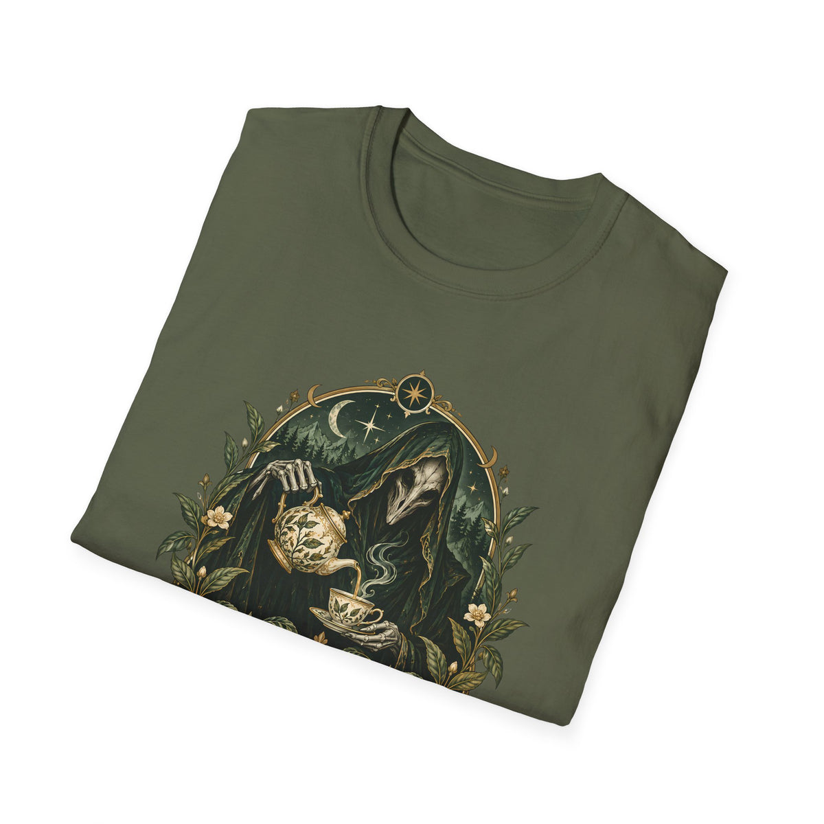 Suriel Tea Society | Freshley Brewed Gossip | ACOTAR Book Graphic T Shirt