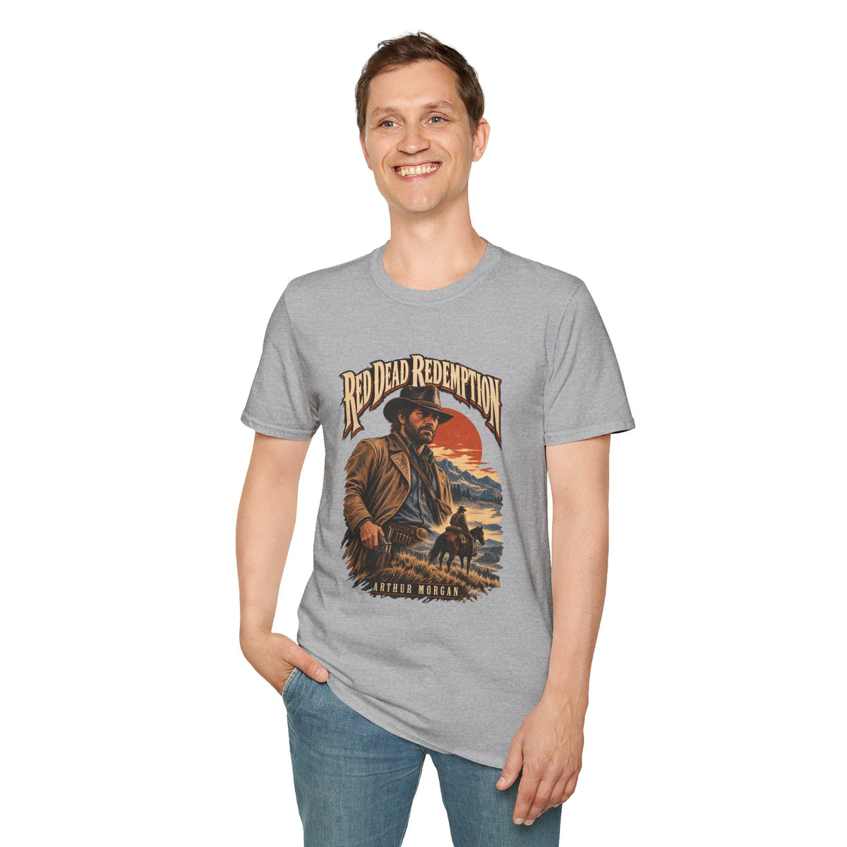 Red Dead Redemption | Arthur Morgan Vintage Western T-Shirt