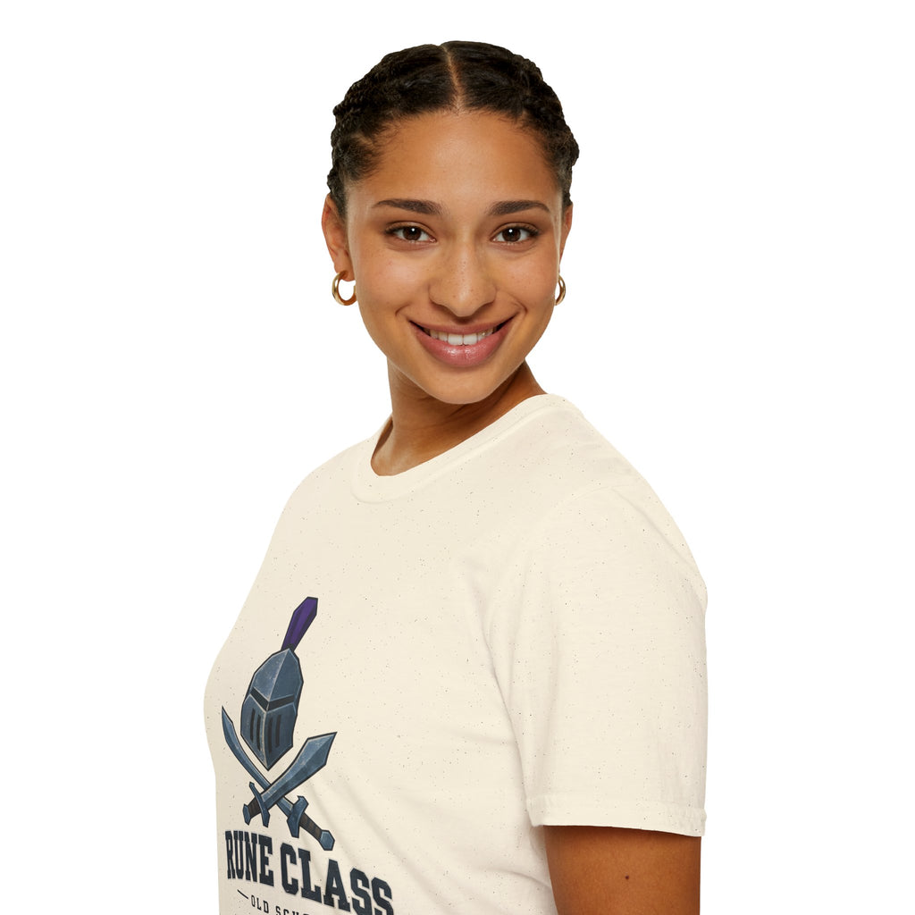 "Rune Class" OSRS / Runescape Inspired T-Shirt – Medieval Knight Helmet