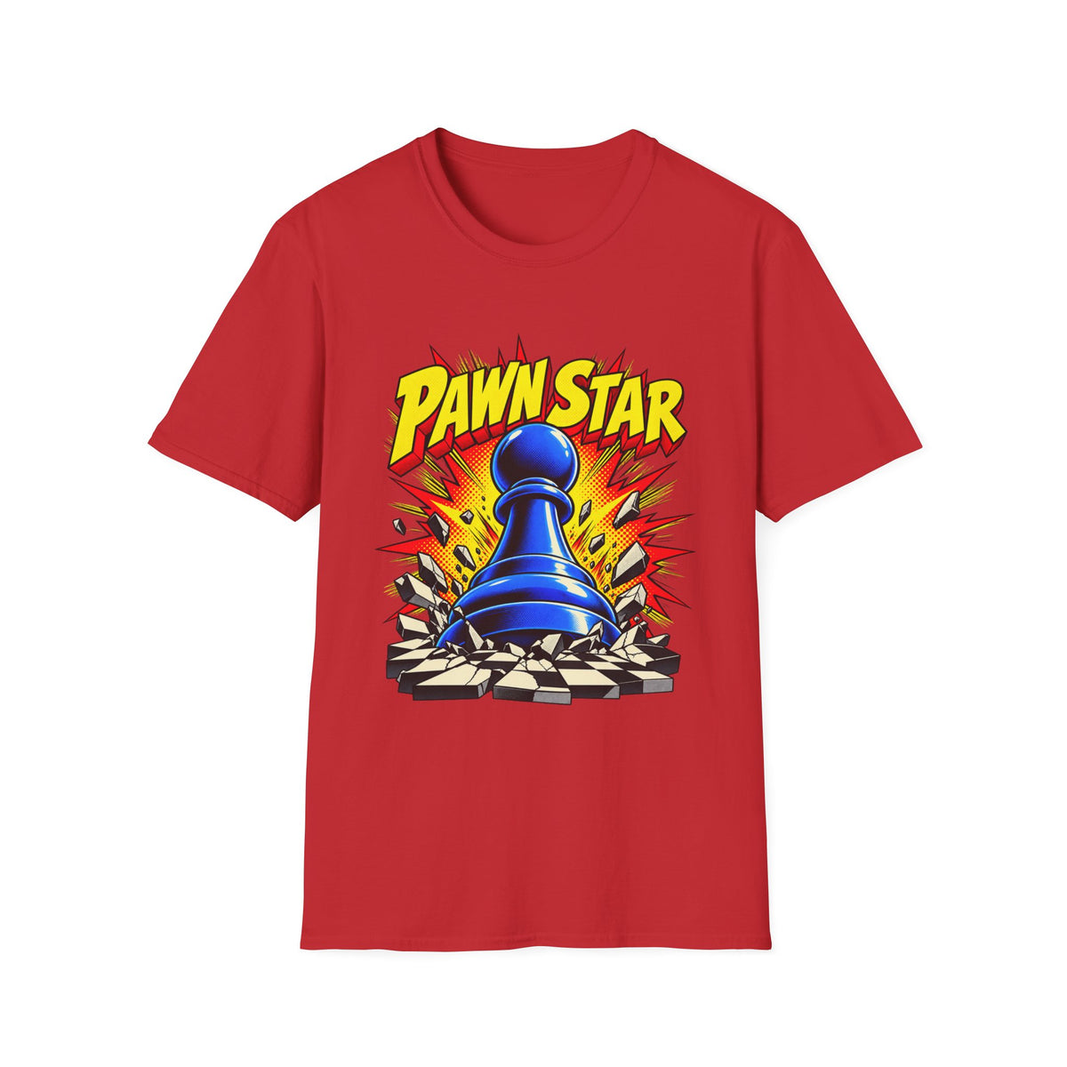 Pawn Star Chess | Bold Retro Pawn Graphic Tee