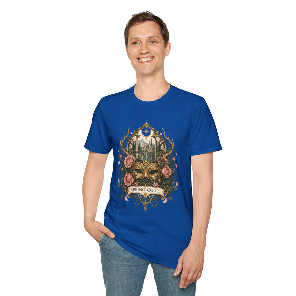 Spring Court | ACOTAR Book Floral Masquerade T-Shirt