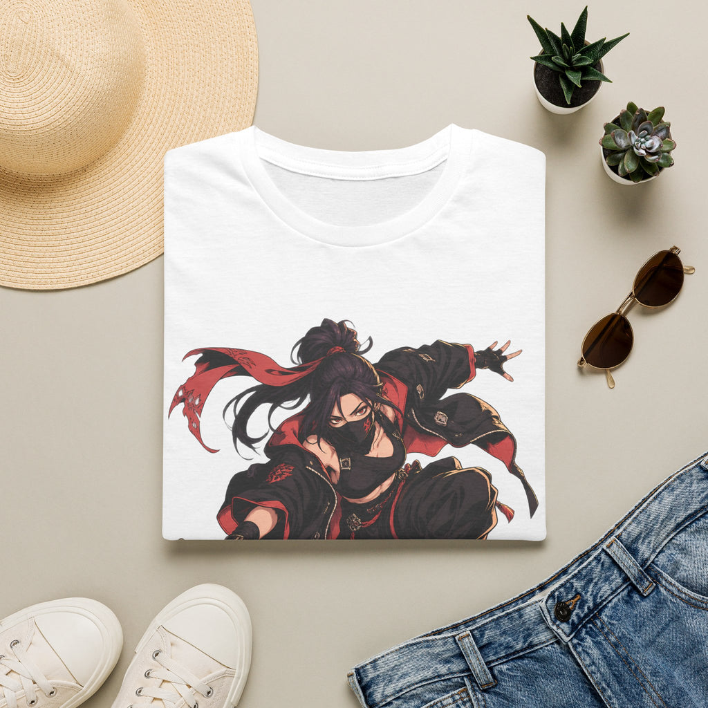 SHING! | Rooftop Samurai Girl | Japanese Anime Style Fight Shirt