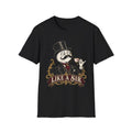Meme | Like a Sir | Vintage Gentleman Top Hat & Mustache Tee