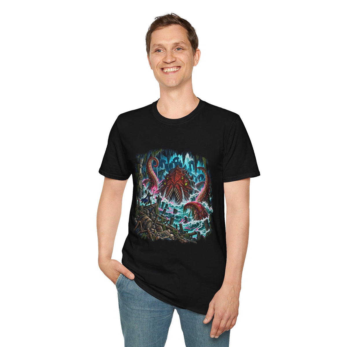 Kraken vs Trident | OSRS | Runescape Inspired T Shirt