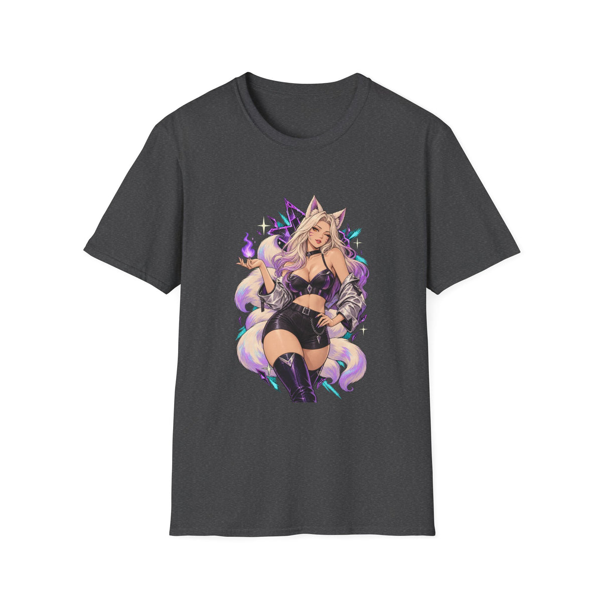 Ahri | League of Legends | Anime Fox Pin Up Girl T-Shirt