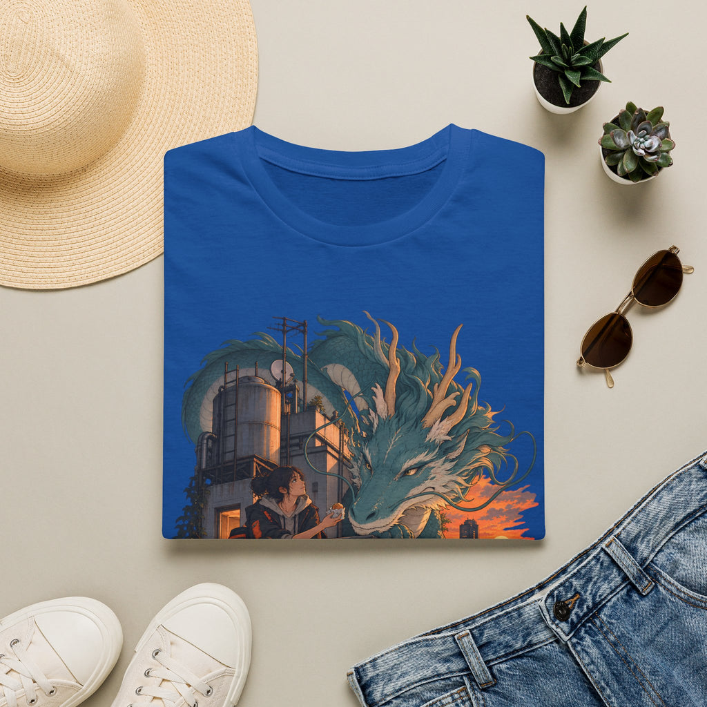Serpent Cityscape | Urban Japanese Dragon T-Shirt