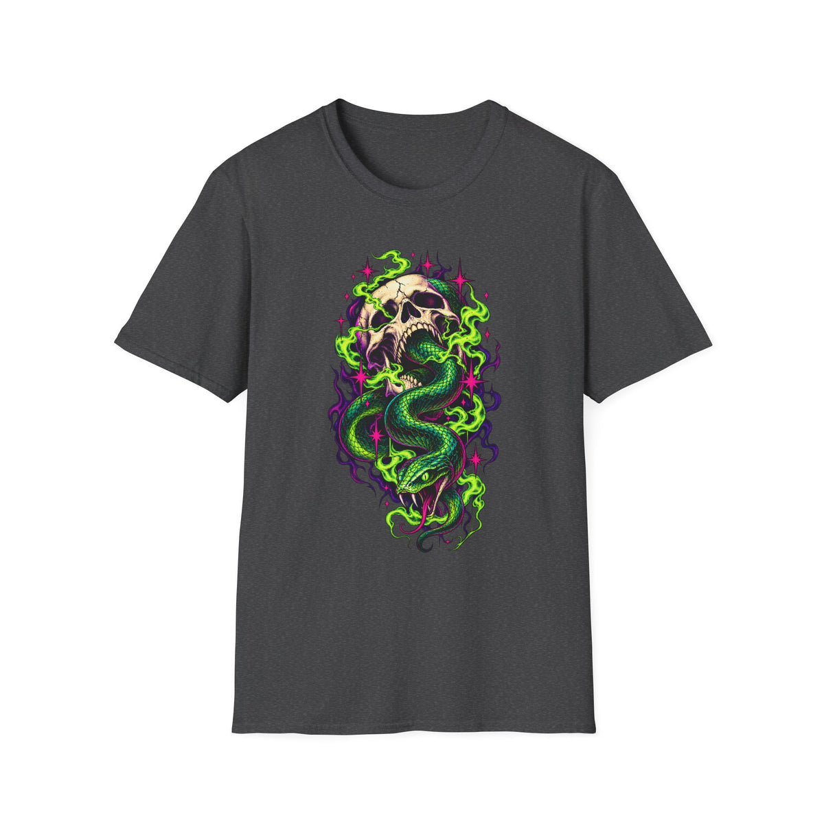 Dark Mark | Skull & Neon Snake Harry Potter T-Shirt