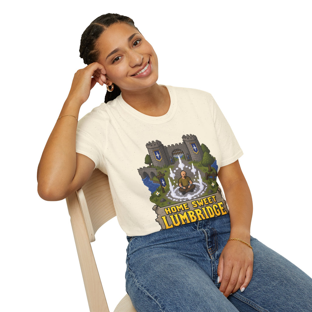 Lumbridge Castle Teleport Tee - Runescape / OSRS Inspired