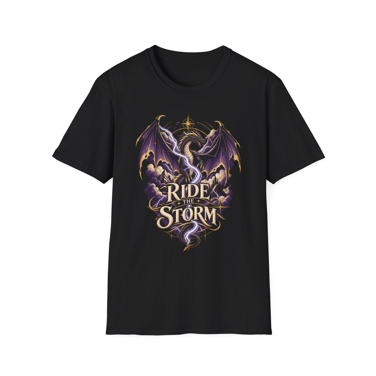 Ride the Storm | Fourth Wing Book Inspired Dragon T Shirt