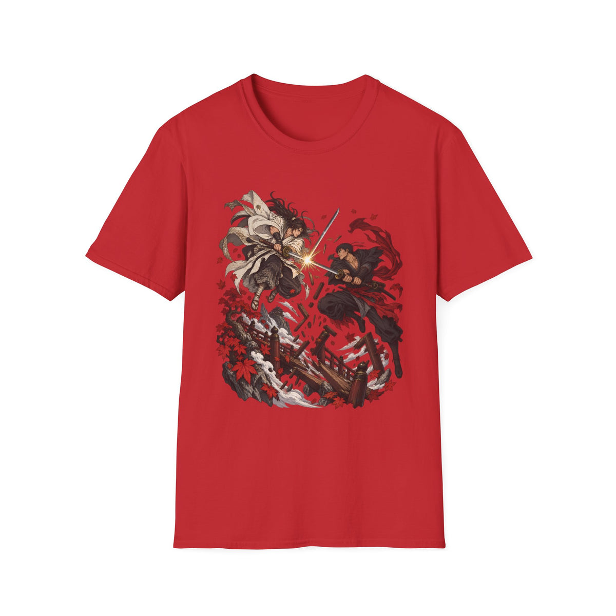 Battle of Broken Bridges | Anime Japanese Samurai Battle T-Shirt