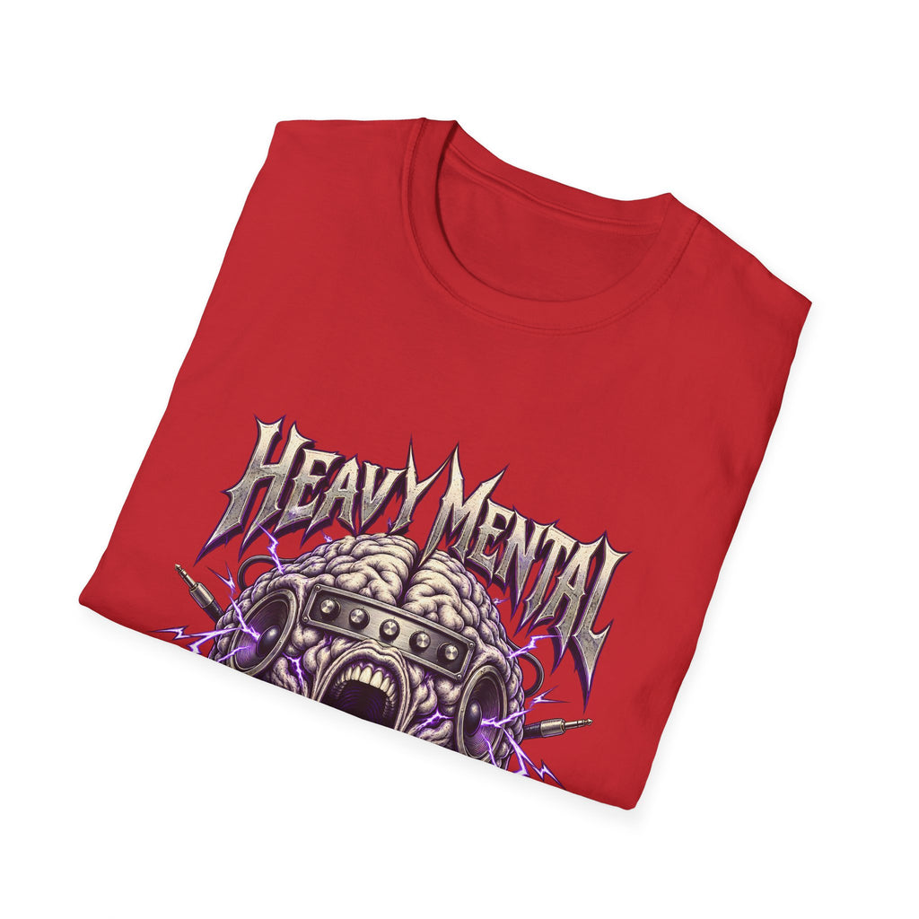 Heavy Mental T-Shirt | Live In My Head' Metal Graphic Tee