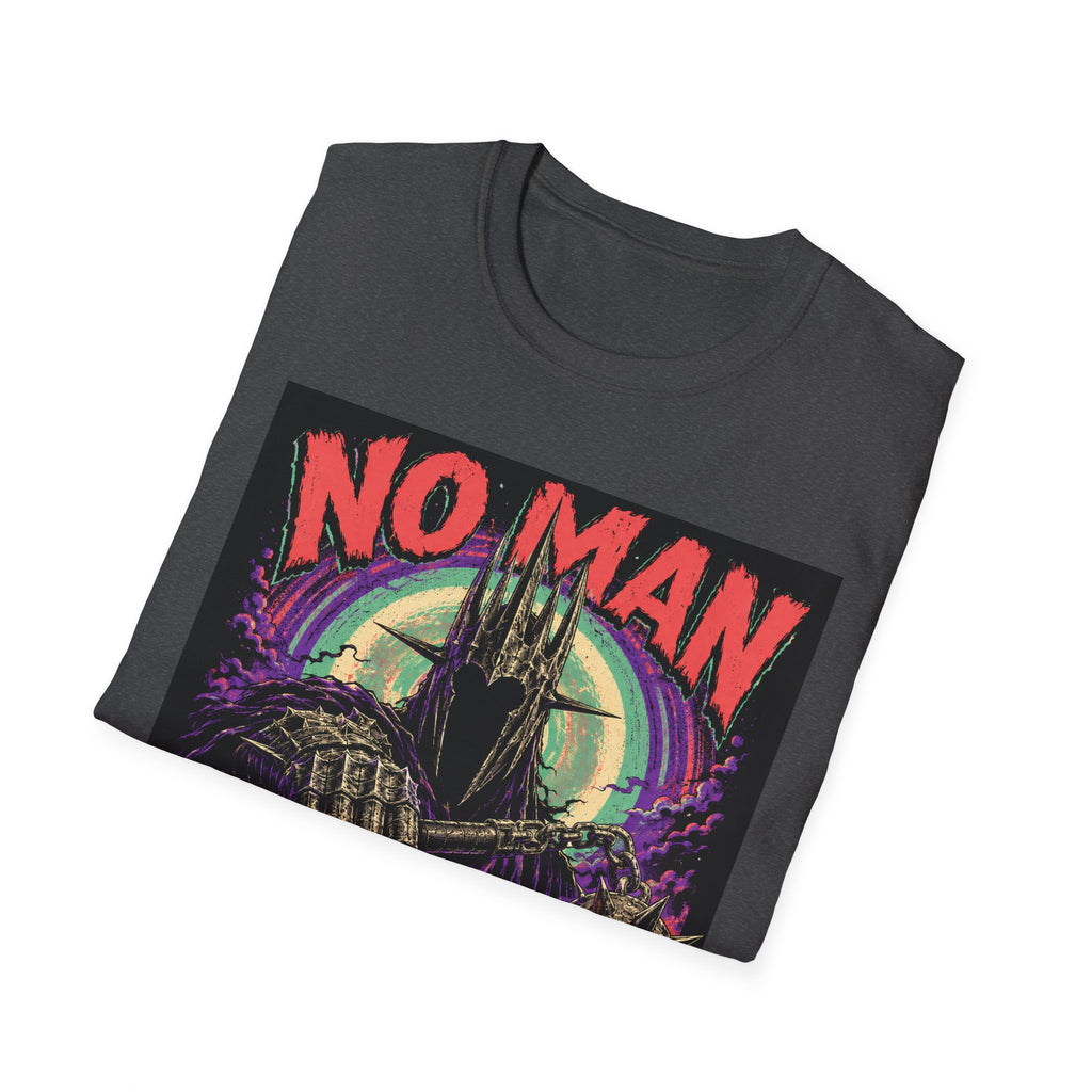 No Man No Problem T-Shirt — Retro Gothic Castle Graphic Tee