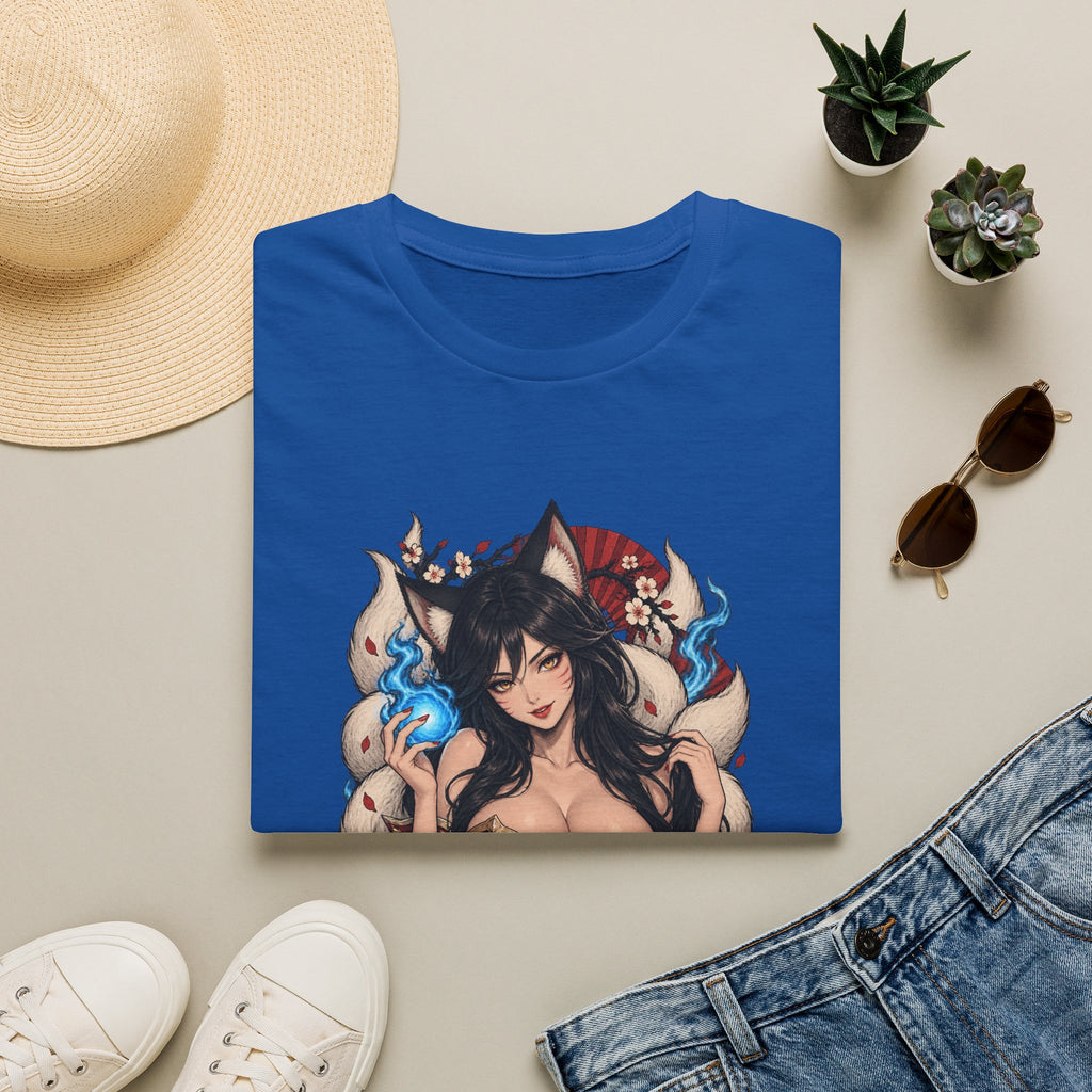 Ahri | League of Legends | Anime Pin Up Kitsune Girl T-Shirt