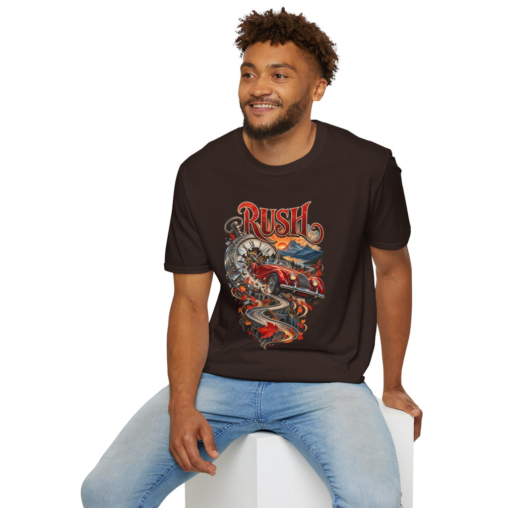 Rush | Prog Band | Red Barchetta | Graphic T-Shirt