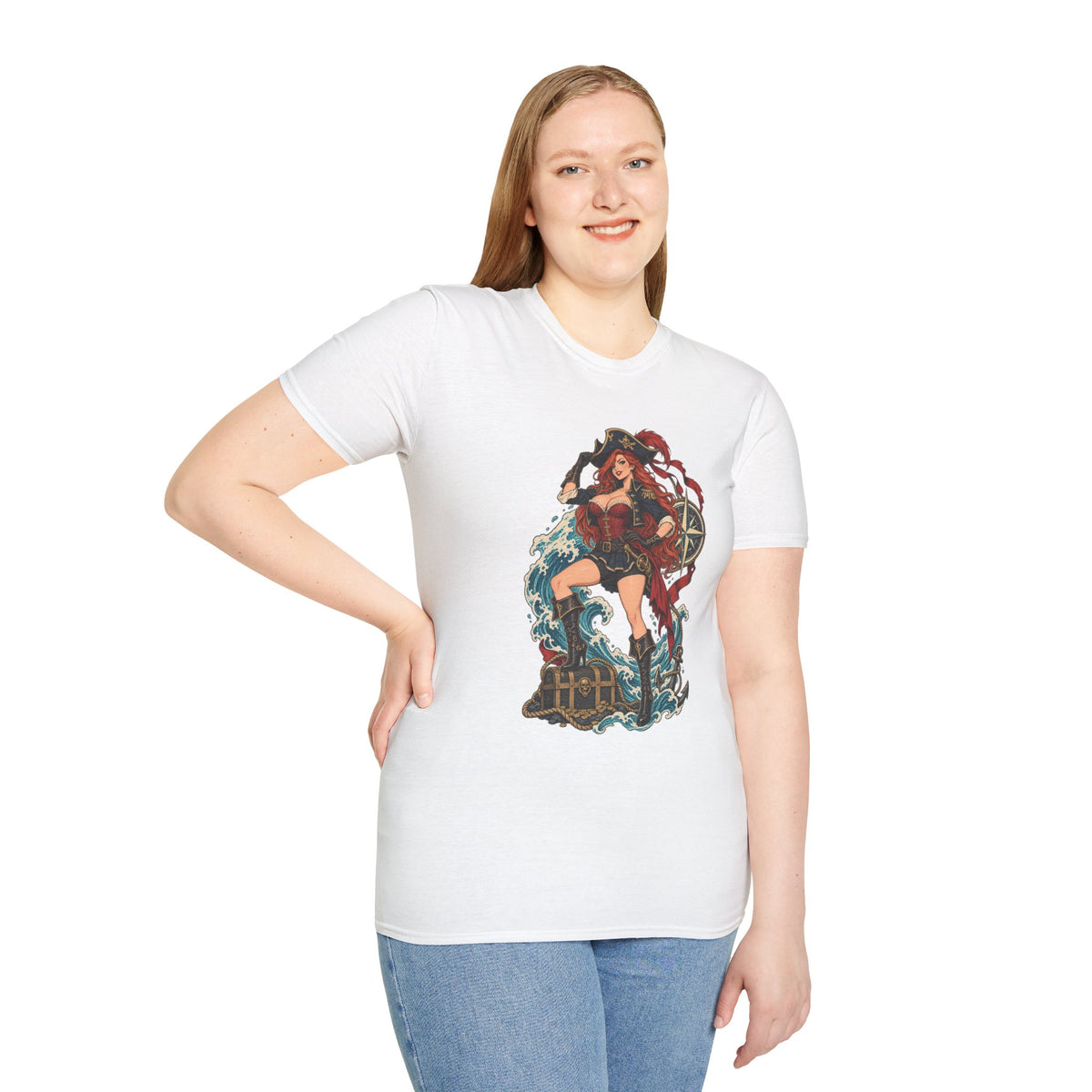 Miss Fortune | League of Legends | Sexy Pirate Pin-Up T-Shirt