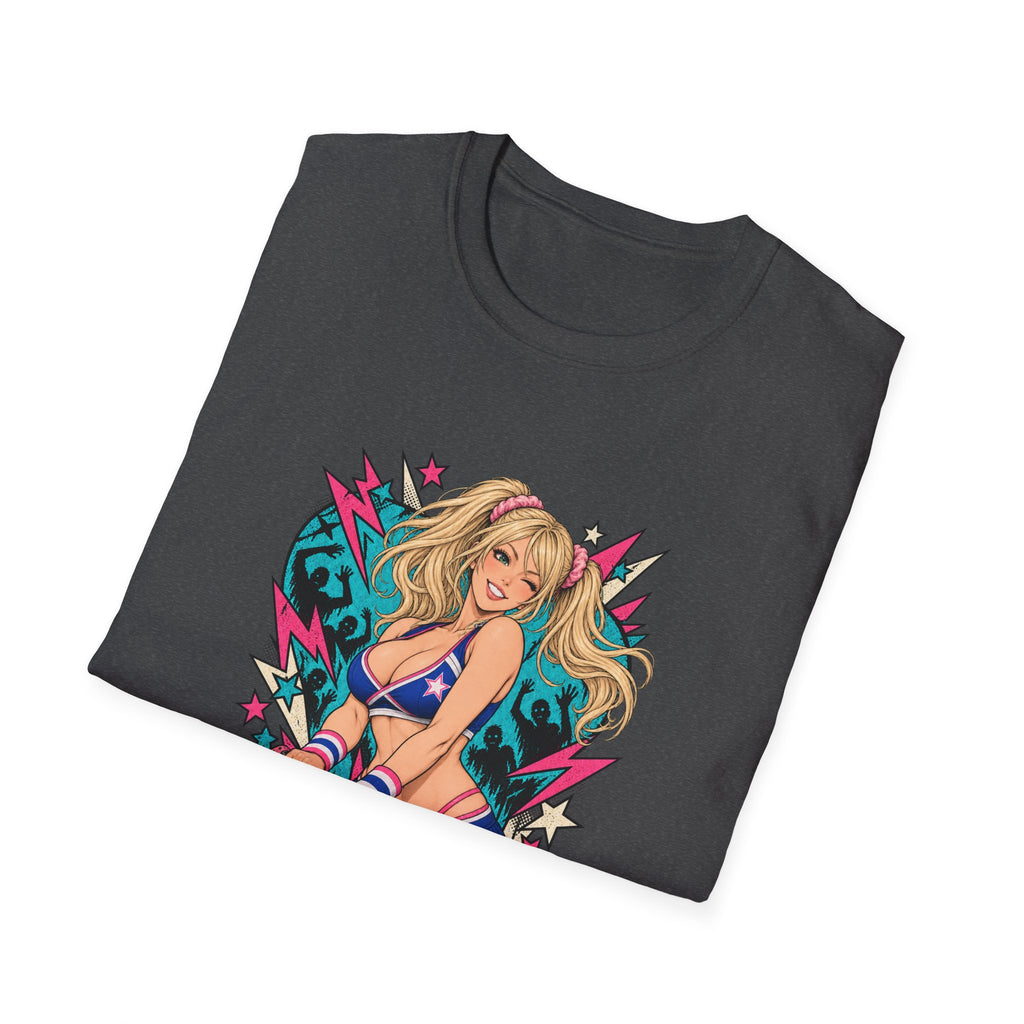Juliet Starling | Lollipop Chainsaw | Zombie Game | Sexy Pin Up Girl T Shirt