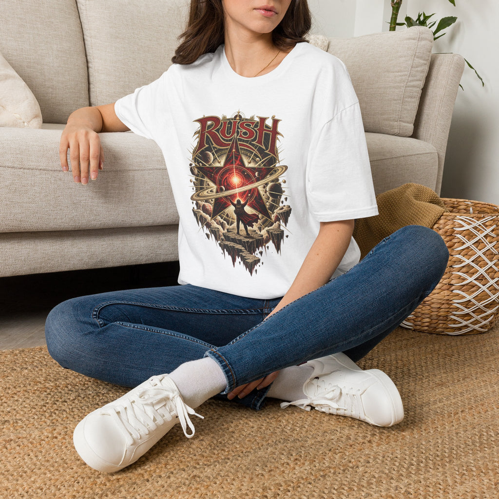 Rush | Legendary Prog Band Band T‑Shirt Cosmic Rebellion