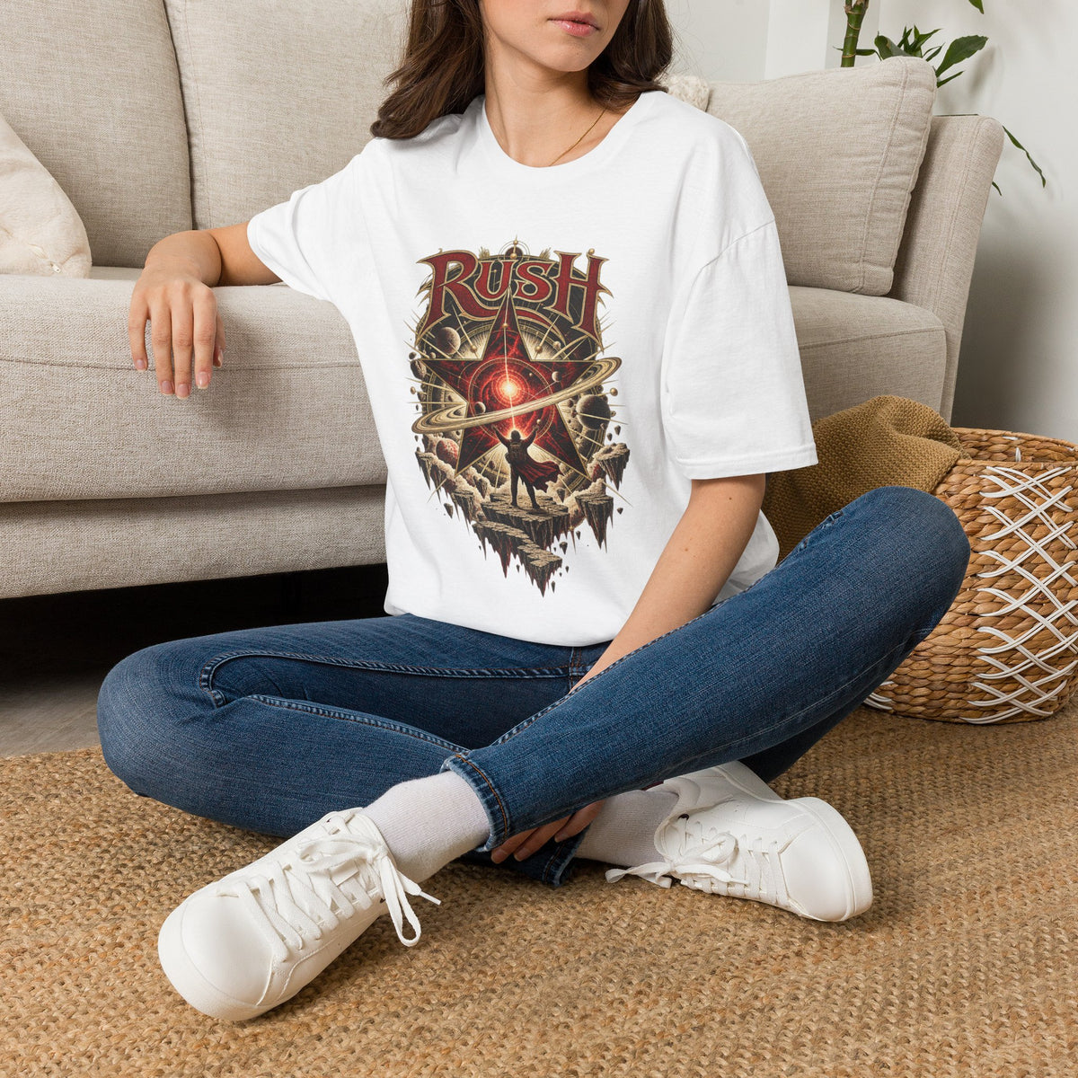 Rush | Legendary Prog Band Band T‑Shirt Cosmic Rebellion