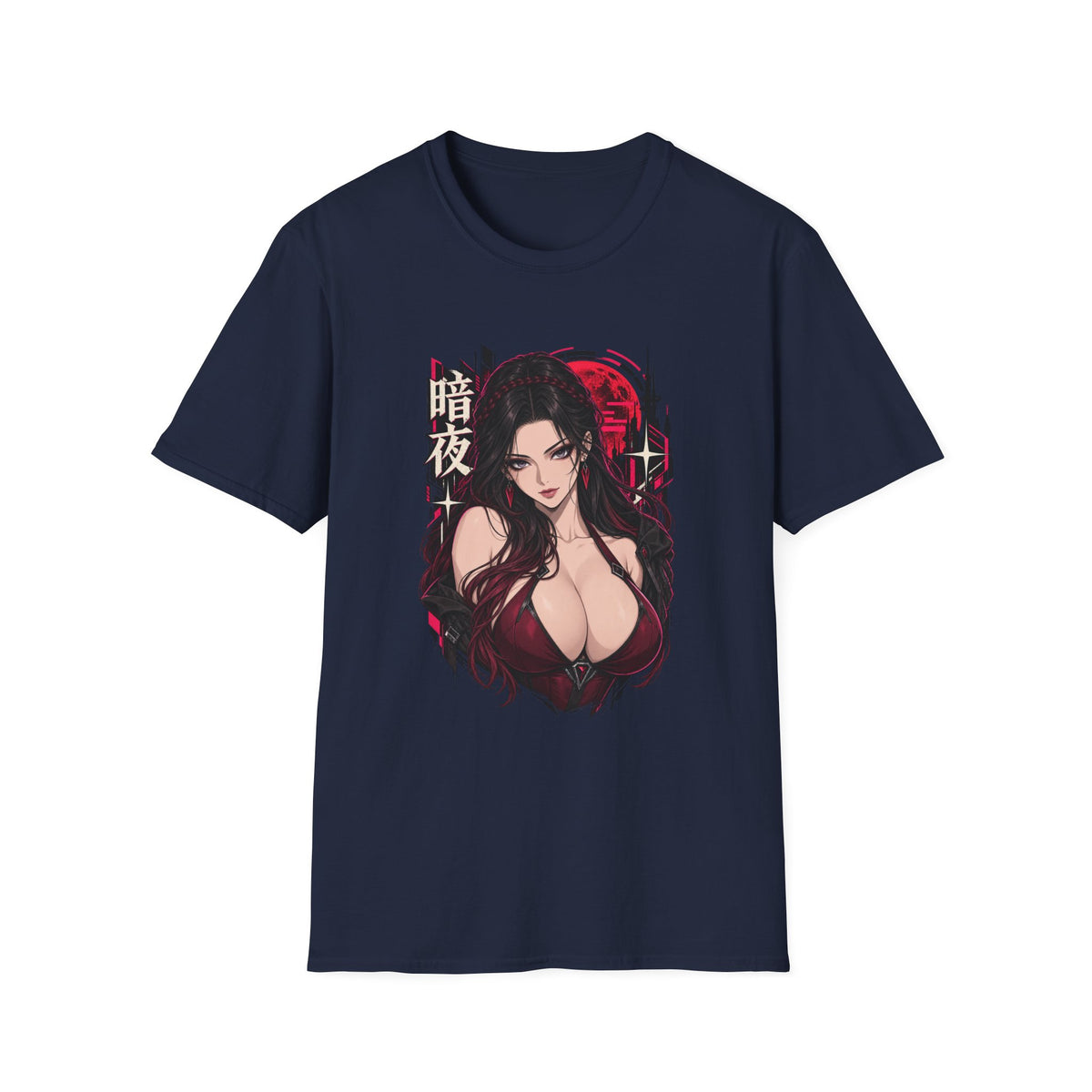Noir | Sexy Anime Vampire Pin Up Girl | Waifu T-Shirt