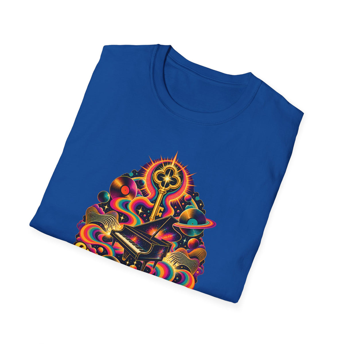 Stevie Wonder Psychedelic Key Songs In The Key of Life T-Shirt