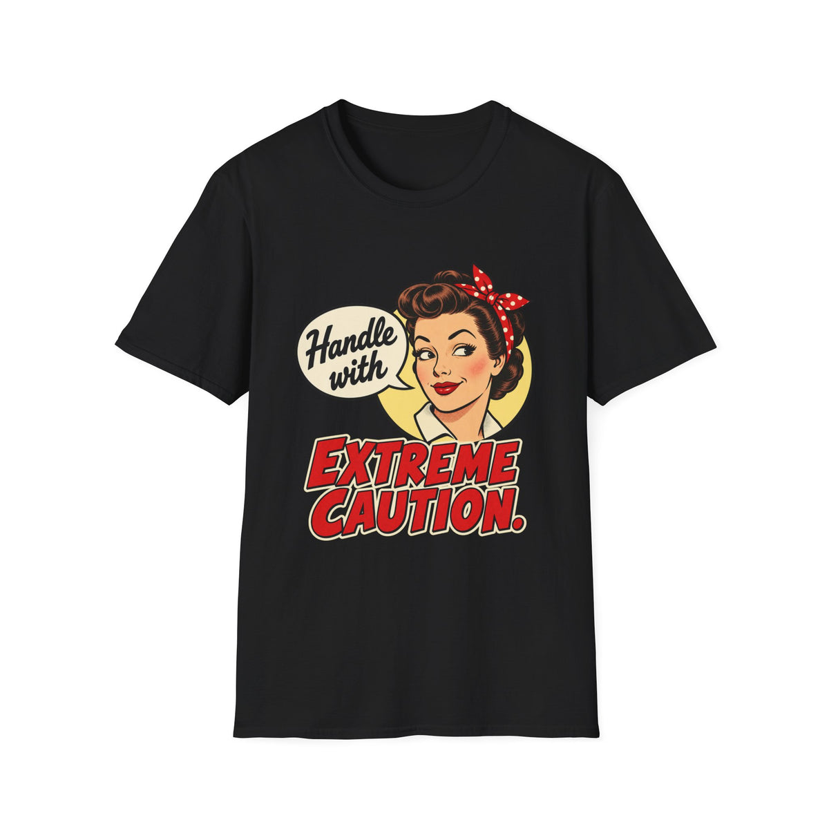 Handle with Extreme Caution | Retro Tee