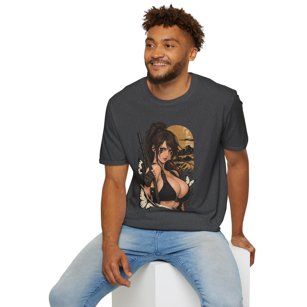 Quiet | Metal Gear | Anime Style Pin Up Gamer Girl T Shirt
