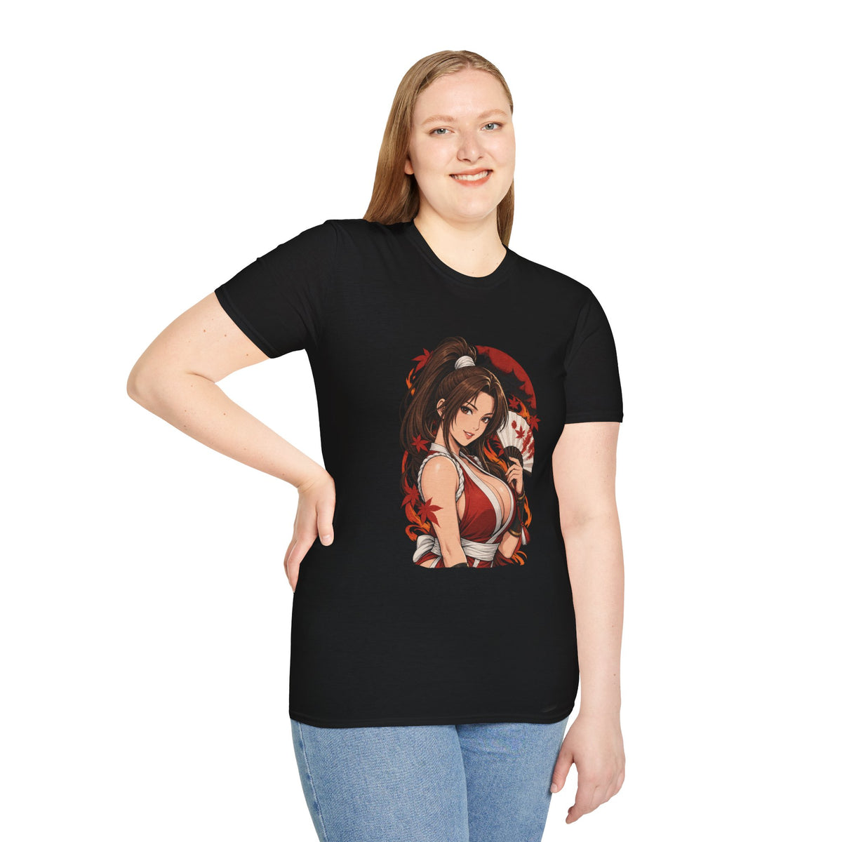 Mai Shiranui | Fatal Fury | Anime Pin Up Kimono Girl T-Shirt