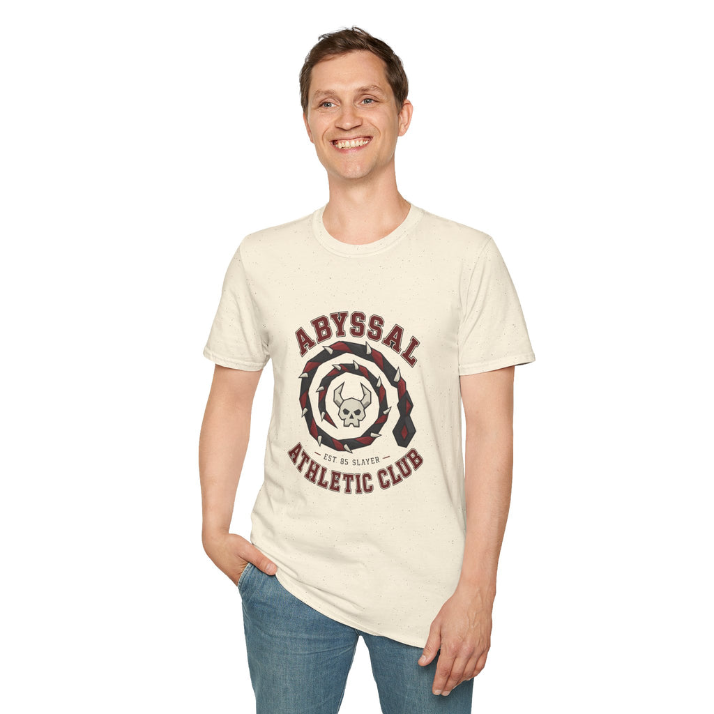 Abyssal Athletic Club T‑Shirt Runescape/OSRS Inspired Abyssal Whip