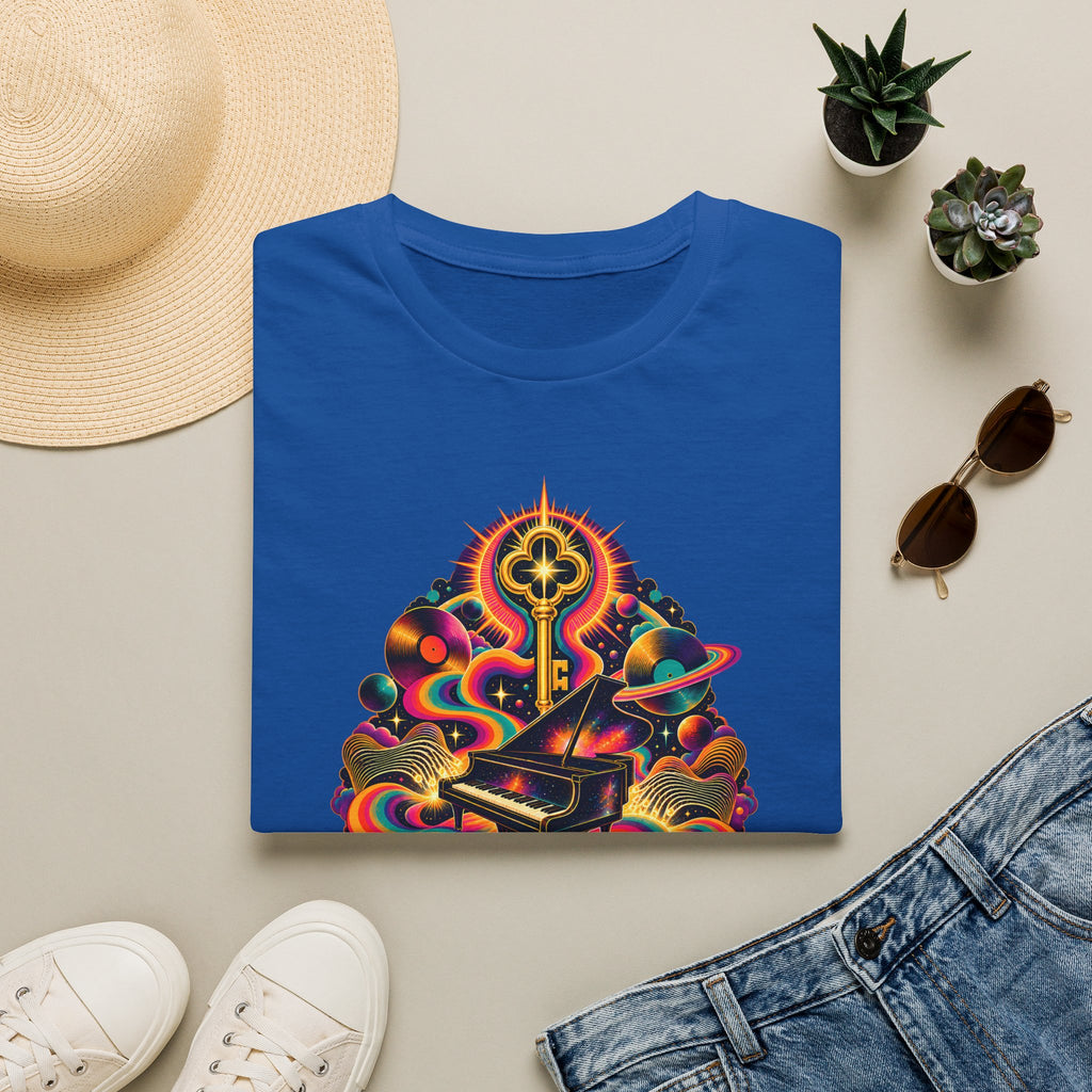 Stevie Wonder Psychedelic Key Songs In The Key of Life T-Shirt
