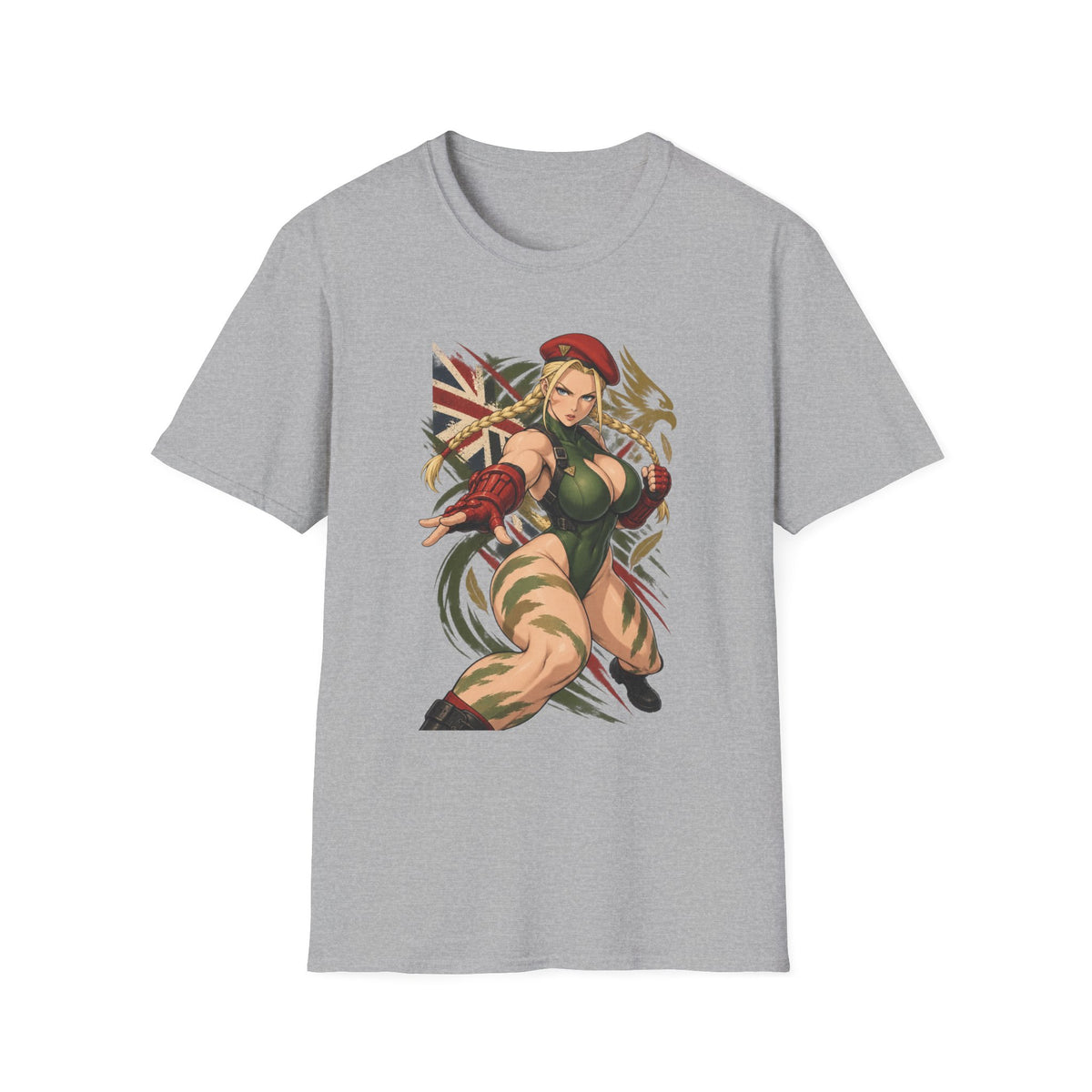 Street Fighter Cammy | Sexy Pin Up Style Graphic Cammy Shirt