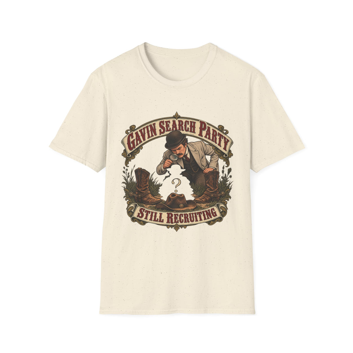 Gavin Search Party | Red Dead Redemption Funny Gamer T-Shirt