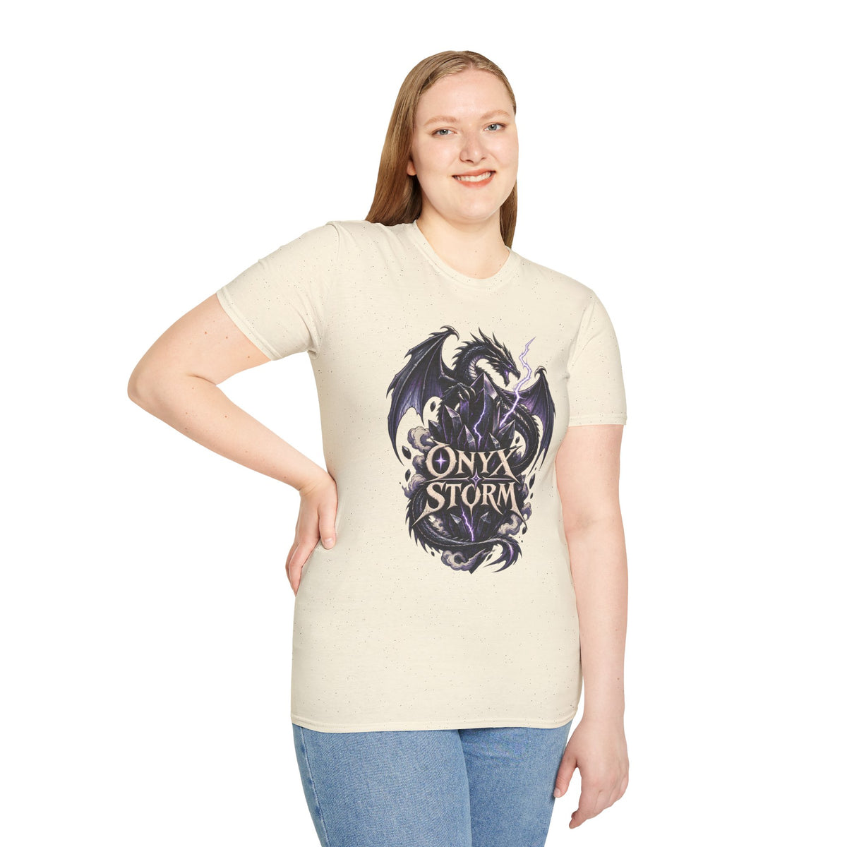 Onyx Storm | Fantasy Book Readers Dragon T-Shirt