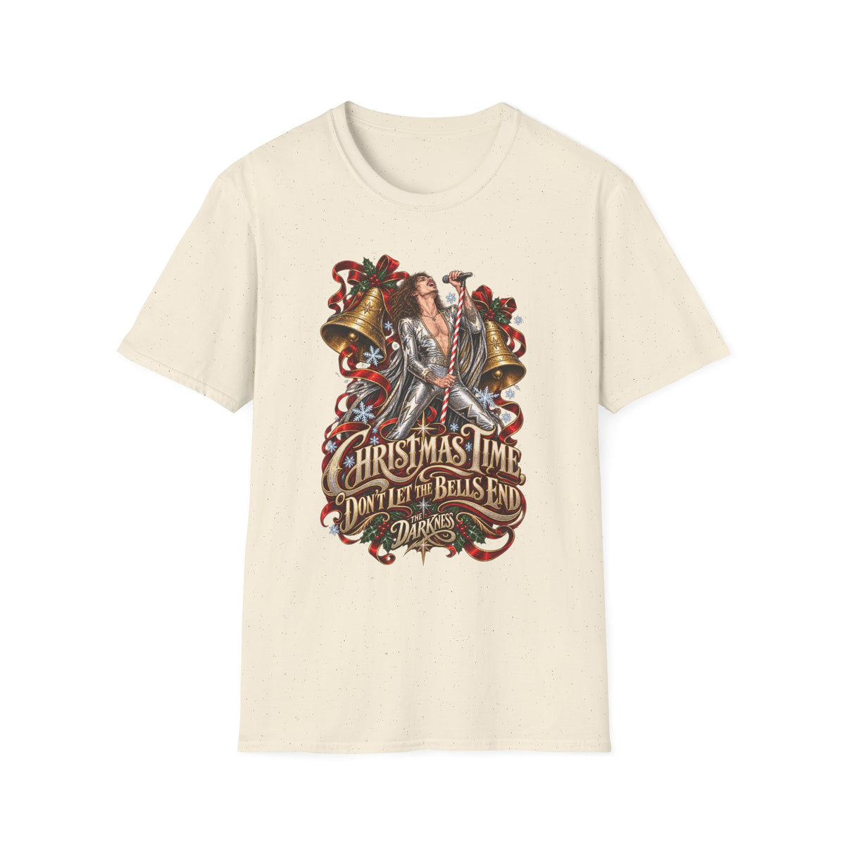 Christmas Time Don't let the Bells End | The Darkness | Christmas Rock T-Shirt