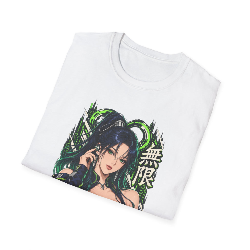 Infinity | Sexy Anime Ninja Pin Up Woman Graphic T-Shirt