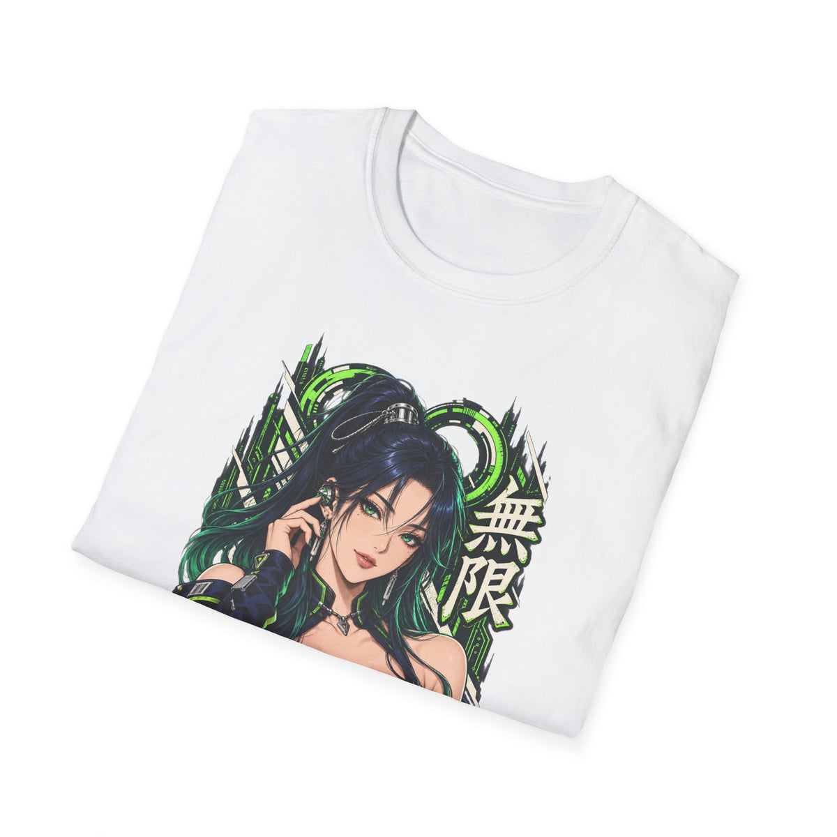 Infinity | Sexy Anime Ninja Pin Up Woman Graphic T-Shirt