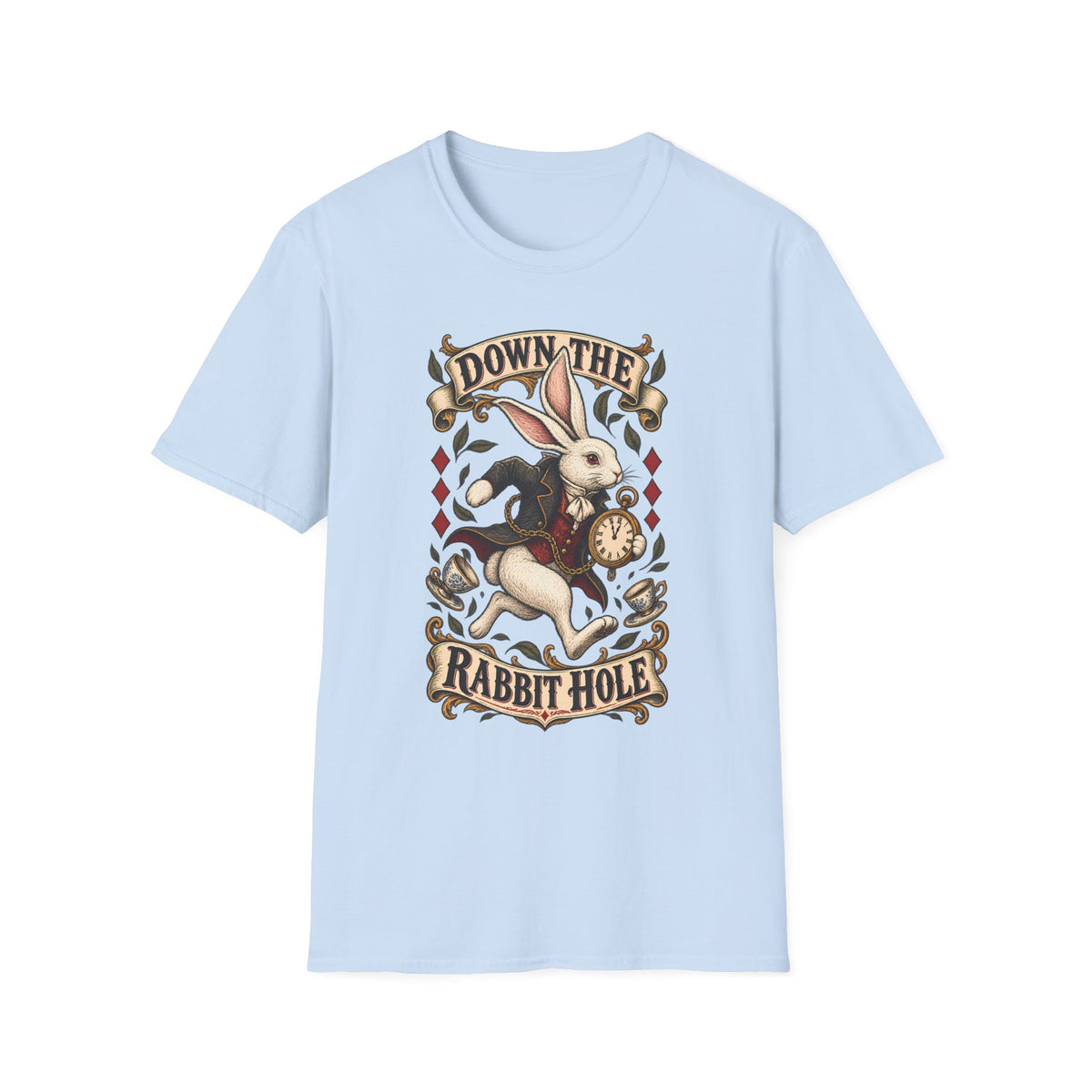 Down the Rabbit Hole | Alice in Wonderland Graphic Shirt