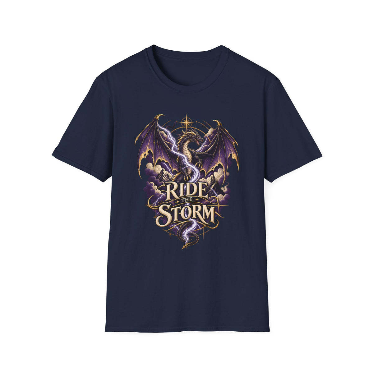 Ride the Storm | Fourth Wing Book Inspired Dragon T Shirt