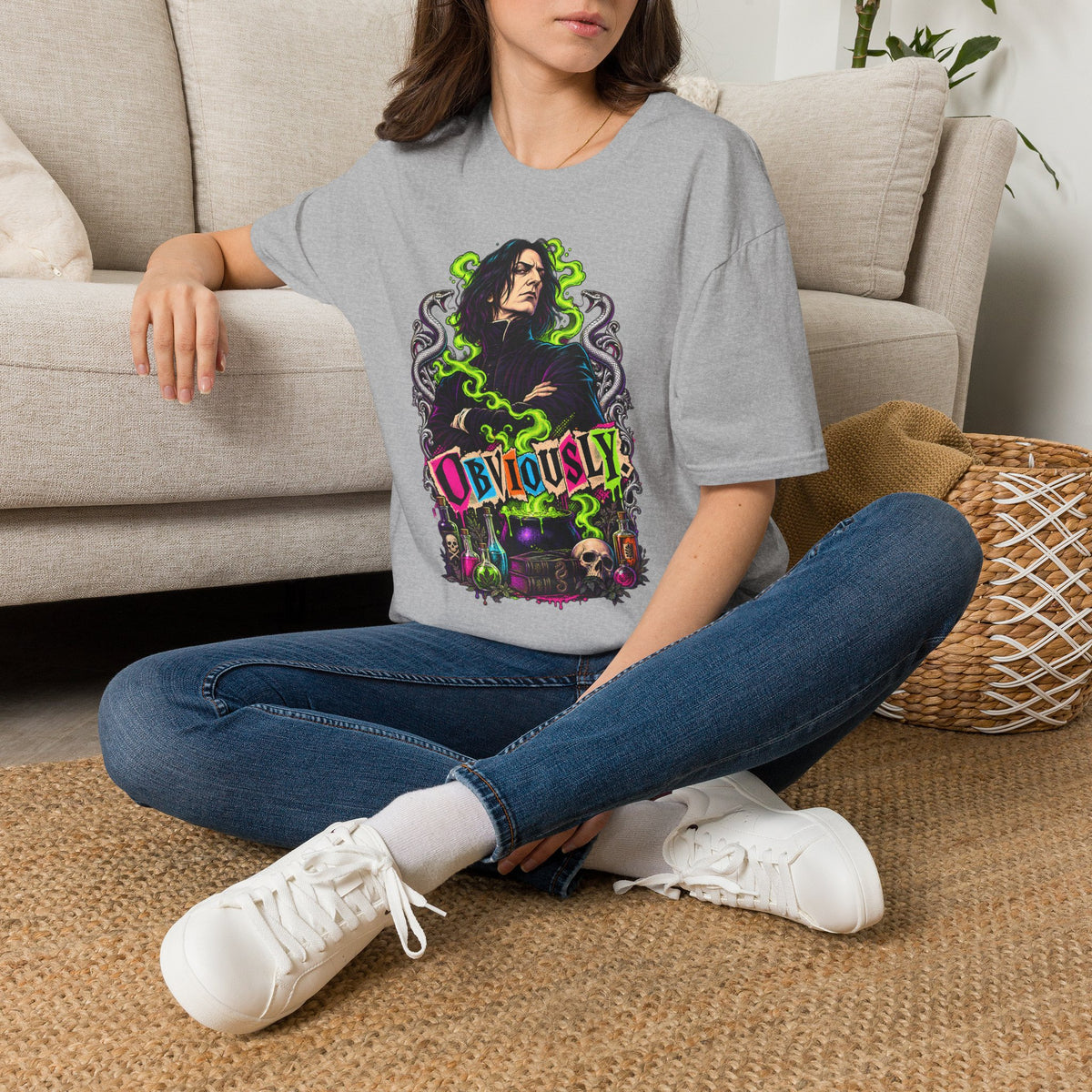 Professor Snape | Obviously | Harry Potter Dark Magical T-Shirt