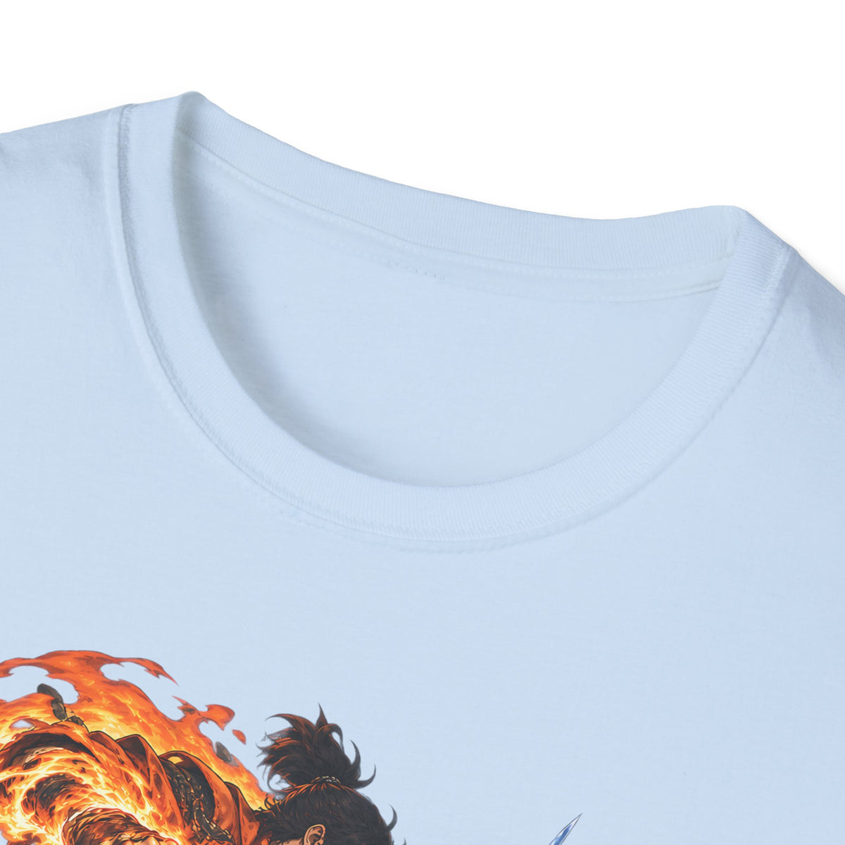 Elemental Battle | Fire vs Ice | Ninja Japanese Fantasy T-Shirt