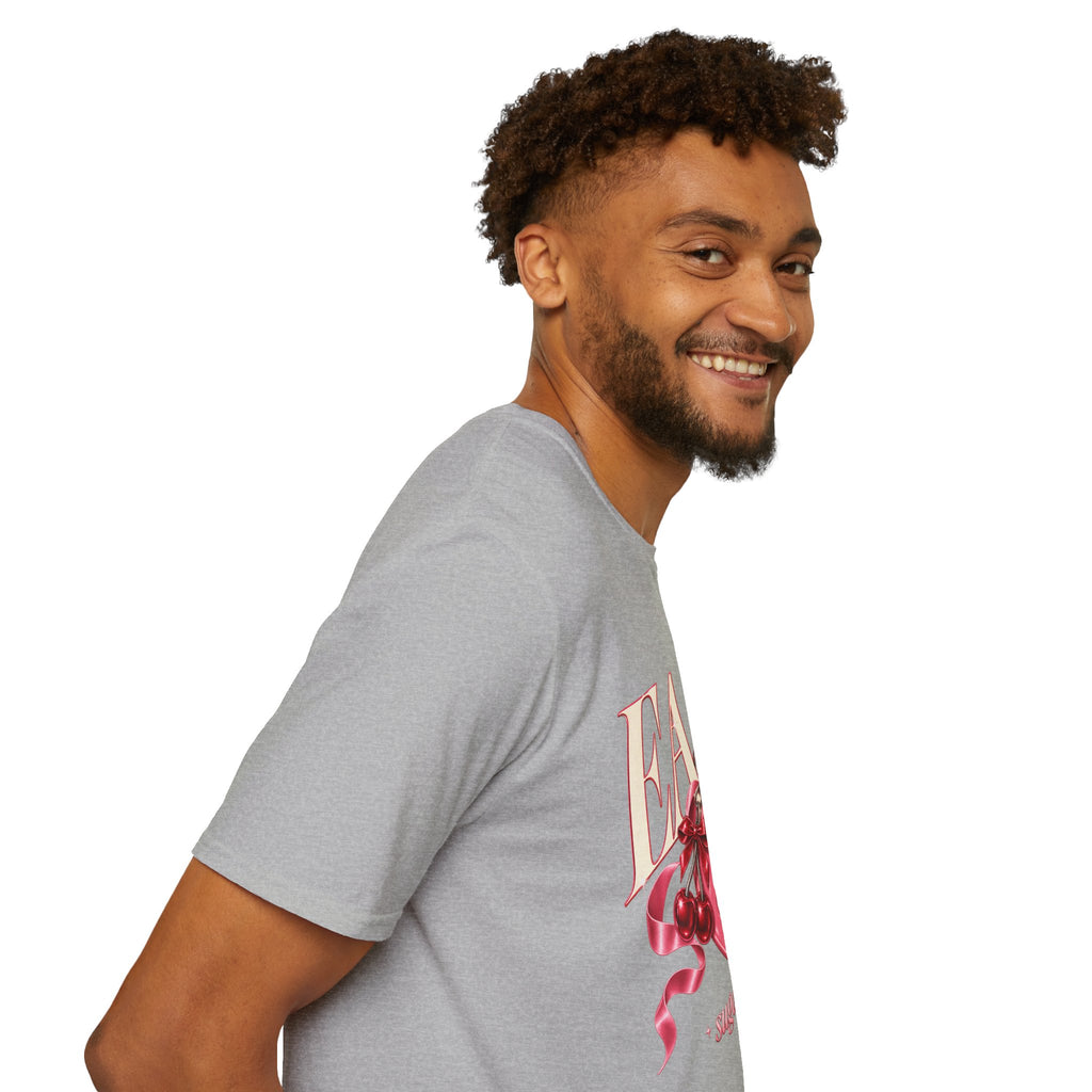 Sugababes | Easy Lockheart Pink Key & Heart Graphic T Shirt