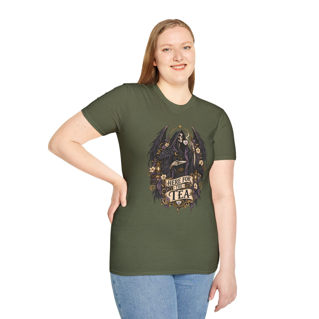 Here for the Tea | The Suriel ACOTAR Character Graphic T Shirt