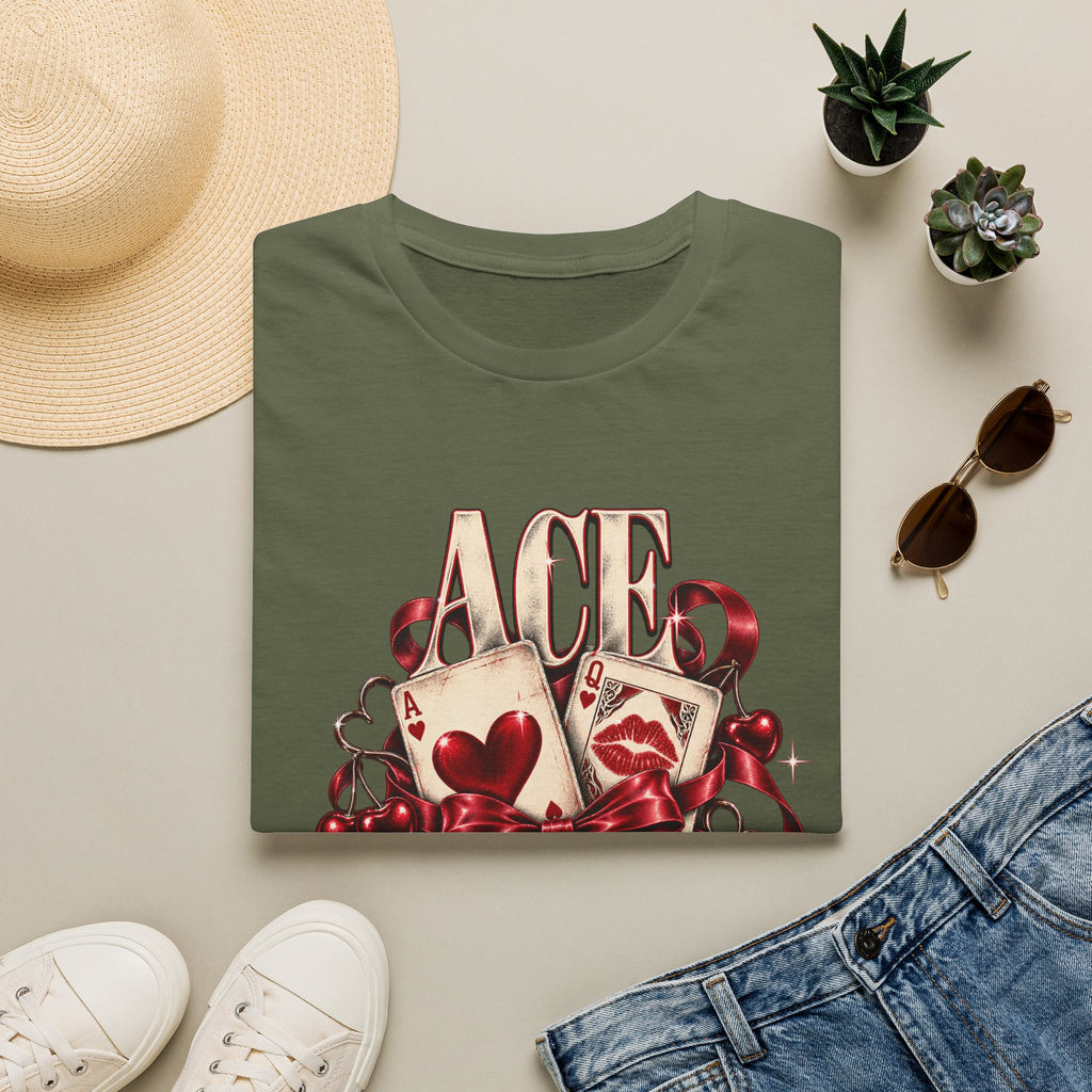 Ace Rejects | Sugababes | Playing Card Ace of Hearts T Shirt