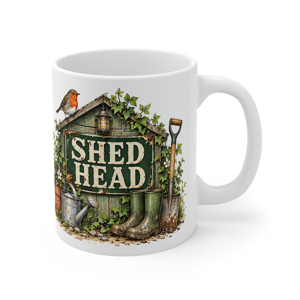 Shed Head | Gardeners Coffee Mug Gift (11oz)