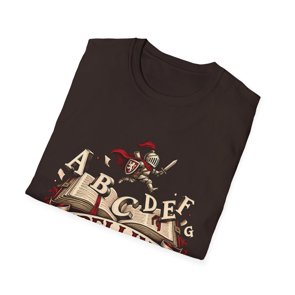 Spelling Is a Side Quest | Funny Spelling & Knight T Shirt