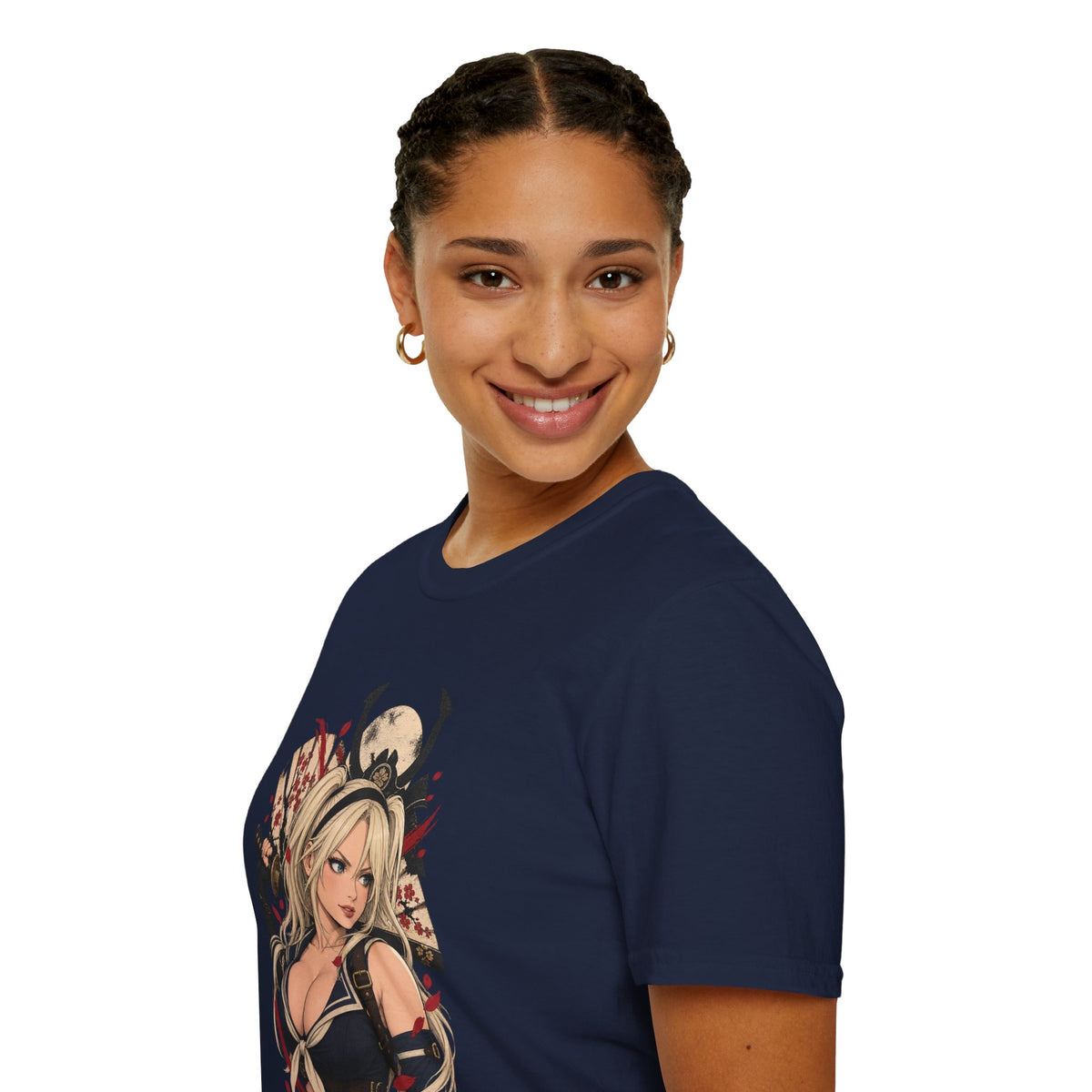 Babydoll | Samurai Anime Sexy Pin Up Girl Graphic T-Shirt