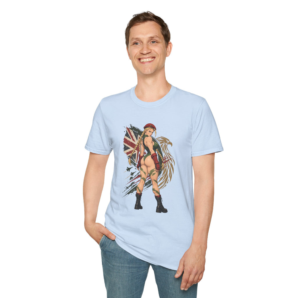 Cammy Street Fighter | Sexy Cammy Pin Up Girl Graphic T Shirt